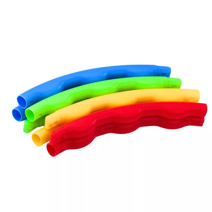 Lankai su gumbeliais, sulankstomi, spalvingi, 8 dalys, 60 cm