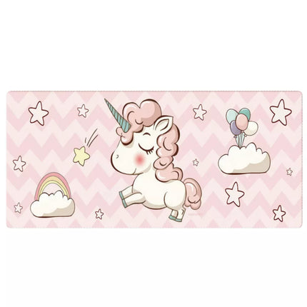 Stalo kilimėlis klaviatūrai su vienaragio guminiu pagrindu 80 x 30 cm