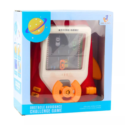 Vaikutisiskas vairavimo simuliatorius su raketos vairu ir garsais - Raudonas