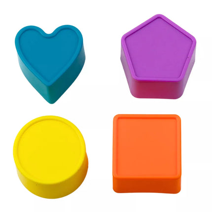 Sensorinis kubas, lavinantis, rūšiuoklis vaikams, lankstus, spalvotas