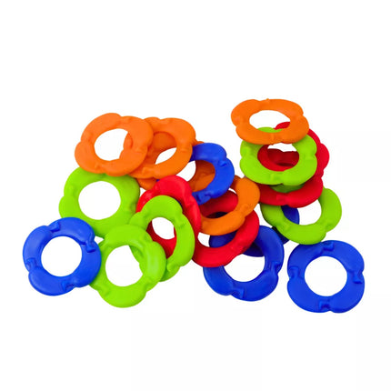 Įgūdžių žaidimas „Gorila“: metimas į taikinį, besisukantys garso lankai