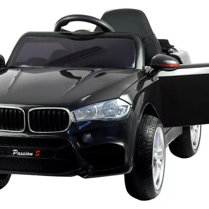 HL1538 Black - Elektrinis vaikiškas automobilis