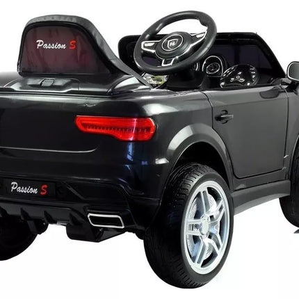 HL1538 Black - Elektrinis vaikiškas automobilis