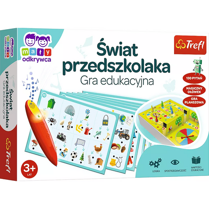 Edukacinis žaidimas ikimokyklinukui "Magic Pencil Trefl 02112"