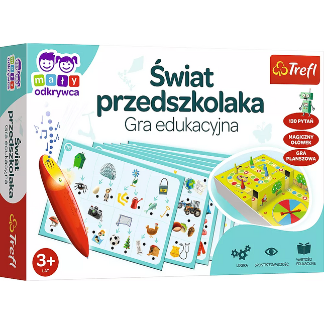 Edukacinis žaidimas ikimokyklinukui "Magic Pencil Trefl 02112"