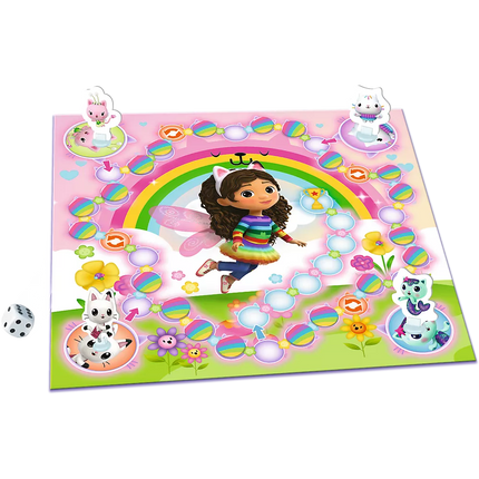 Spalvų festivalis – Gabby lėlių namelis Trefl 02594 žaidimas