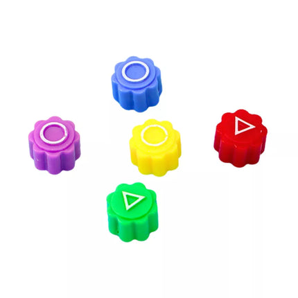 Arkadinio žaidimo "Gonggi" kauliukų rinkinys (5 vnt.)