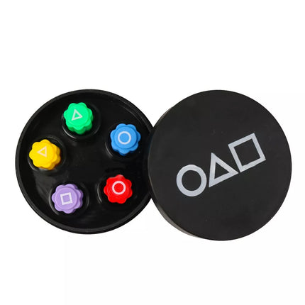 Arkadinio žaidimo "Gonggi" kauliukų rinkinys (5 vnt.)