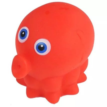 Rinkinys jūrų gyvūnėlių maudynėms, guminis žvejybos sietelis, 12 vnt.