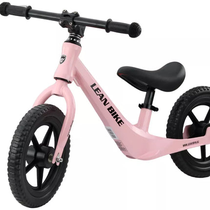 MAGNEZIO balansinis dviratukas, lengvas magnio rėmas, rožinis