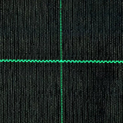 Juoda agrotextilė 1.1x100m UV 135g nuo piktžolių su tvirtinimo elementais