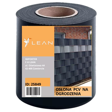 Aptvėrimo juosta su UV apsauga, 20 spaustukų, pilka, 450 g/m², 19x35m