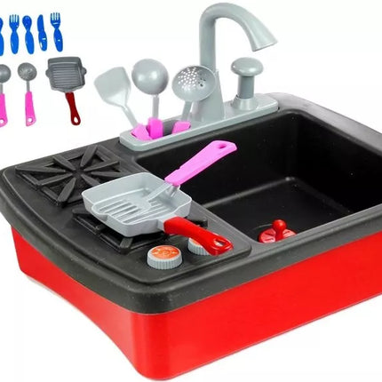 Virtuvės kriauklė su priedais