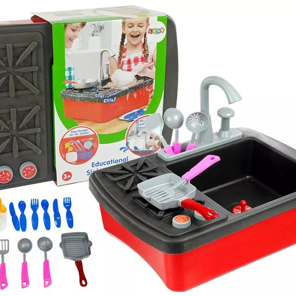 Virtuvės kriauklė su priedais