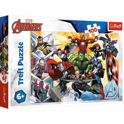 Dėlionė "100" - Avengers Power Trefl 16431