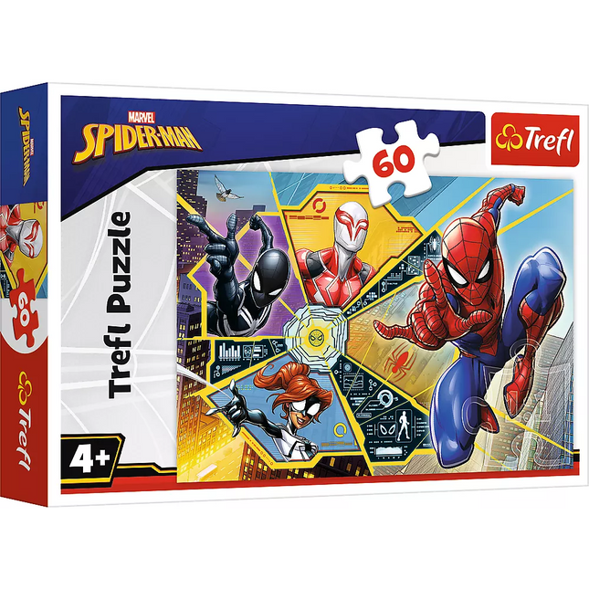 Dėlionė - "60" - Internetinė / Disney Marvel Spiderman Trefl 17372