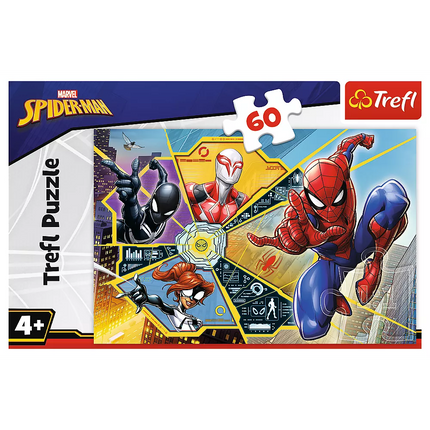 Dėlionė - "60" - Internetinė / Disney Marvel Spiderman Trefl 17372