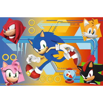 Dėlionė Sonic 60 vnt. Sonic veiksme 17387
