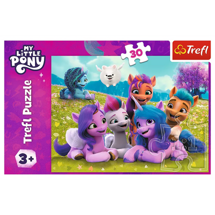 Dėlionė - "30" - Friendly Pony Horses My Little Pony Trefl 18299