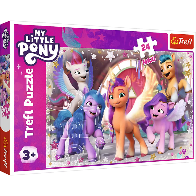 Dėlionė - "24 Maxi" - Happy Pony Day My Little Pony Trefl 14355