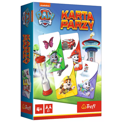 Paw Patrol Porų Kortų Žaidimas Trefl 02691