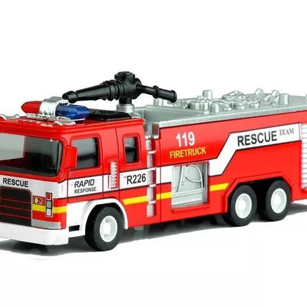 Gaisrinė gelbėjimo mašina su kopėčiomis 1:32