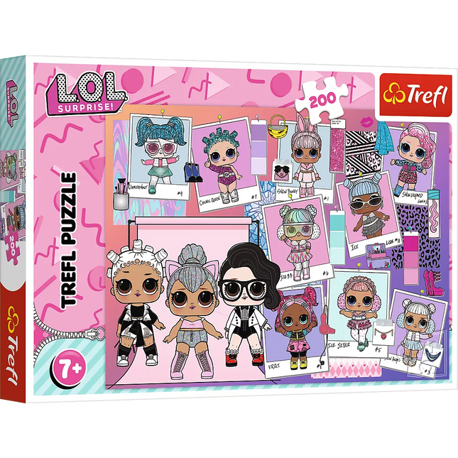 Dėlionė - "200" - Sweet Dolls LOL Surprise! Trefl 13288