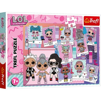 Dėlionė - "200" - Sweet Dolls LOL Surprise! Trefl 13288