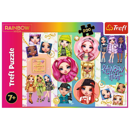 Dėlionė "200" - Friendship Rainbow High Trefl 13289