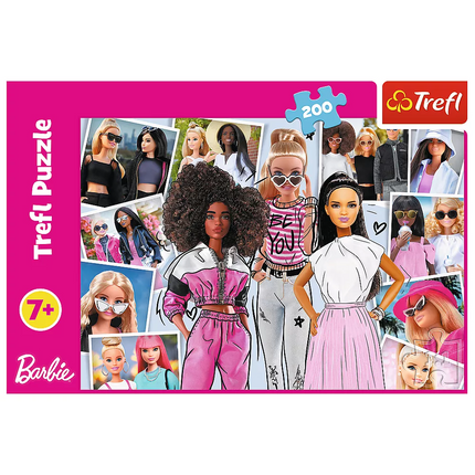 Dėlionė "200" - Barbie pasaulyje Trefl 13301