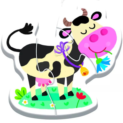 Dėlionė - Kūdikių Klasika - Fermoje - KAZSTUDIO SA Babaski i Miś 36127