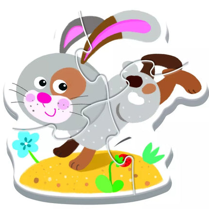 Dėlionė - Kūdikių Klasika - Fermoje - KAZSTUDIO SA Babaski i Miś 36127