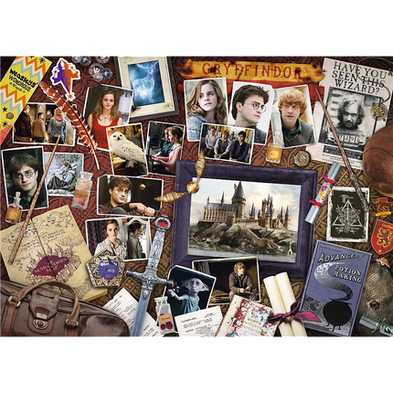 Harry Potter dėlionė 500 vnt. Suvenyrai iš Hogvartso Trefl 37400