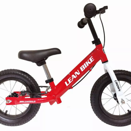 Bėgimo dviratis ROCKY Red su pripučiamais ratais