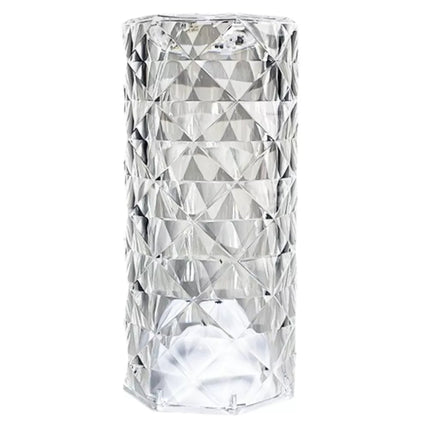 Kristalinis LED naktinis šviestuvas 16 spalvų lietimo nuotolinio valdymo pultelis