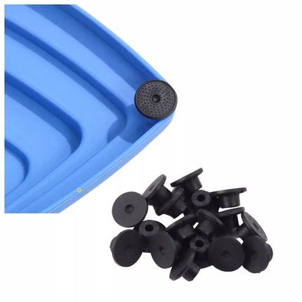 Sensorinis edukacinis takas - Spalvoti balansiniai akmenys, 6 vnt.