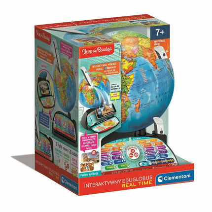 Interaktyvusis „Eduglobus“ „Exploreglobe“ lenkų kalba „Clementoni“ 50848