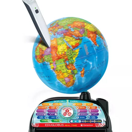 Interaktyvusis „Eduglobus“ „Exploreglobe“ lenkų kalba „Clementoni“ 50848