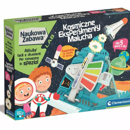 Mokslas ir linksmybės: Kosmoso eksperimentai mažyliams, Lenkų kalba, Clementoni 50798