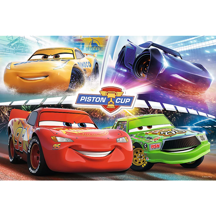 Dėlionė - 160 - Laimingos lenktynės - Disney Cars 3 15356