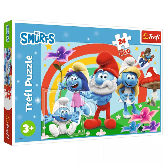 Dėlionė - 24 Maxi - Smurfo diena - Šmurfai 14374