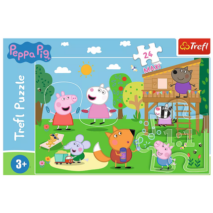 Dėlionė - 24 Maxi - LinksmybėsValue giraitėje - Peppa Pig 14342