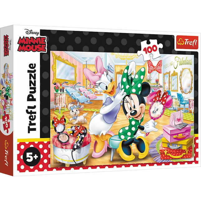 Dėlionė - 100 - Minė grožio salone - Disney Minnie 16387