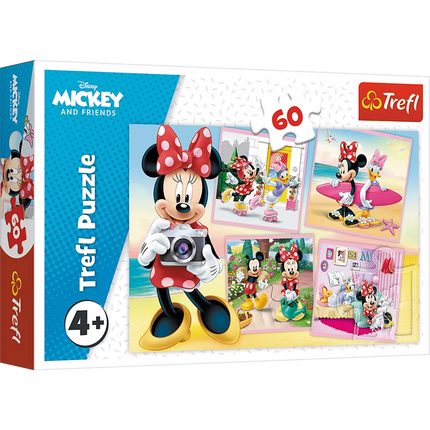 Dėlionė – 60 detalių – Žavingoji Minnie – Disney Minnie Trefl 17360