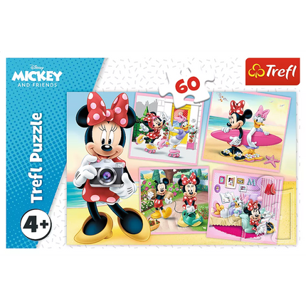 Dėlionė – 60 detalių – Žavingoji Minnie – Disney Minnie Trefl 17360