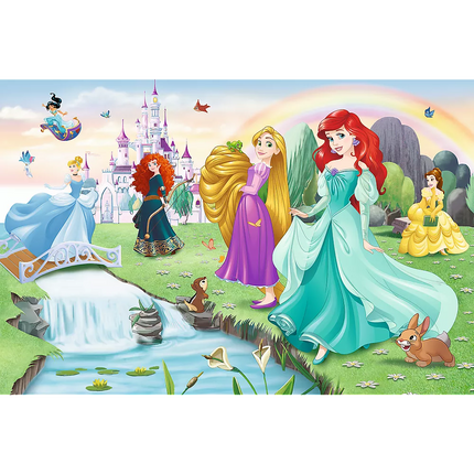 Dėlionė – 60 dalių – Susipažinkite su princesėmis – Disney Princess Trefl 17361