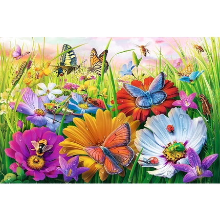 Dėlionės - 300 EasyPiece - Vabzdžiai pievoje Trefl 23103
