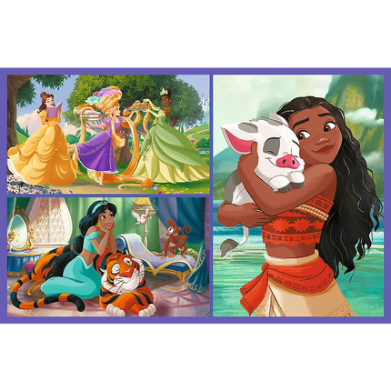 Dėlionė - 2x70 - Pasakų dienos - Disney Princess 34440