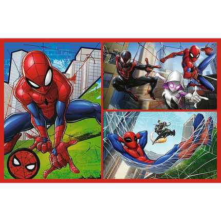 Dėlionė - 2x70 - Žmogaus-voro istorijos - Disney Marvel Spiderman Trefl 34443