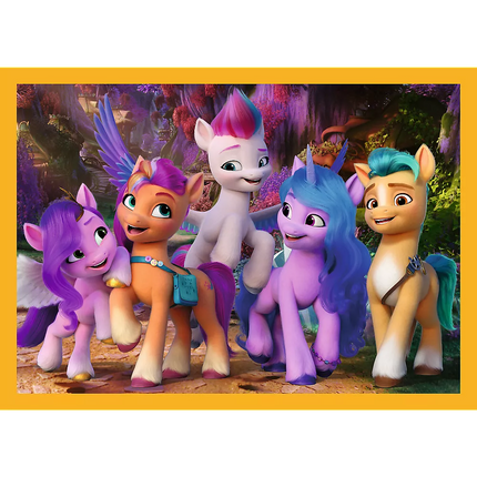 Dėlionė - 4in1 - Meet the Pony My Little Pony Trefl 34624